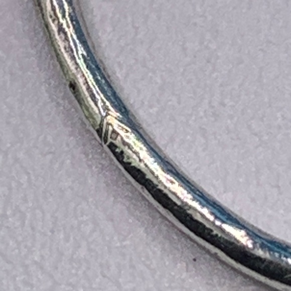 Silpada Vintage HTF Sterling Large Pearl Hoop French Wire Earrings - Picture 12 of 12